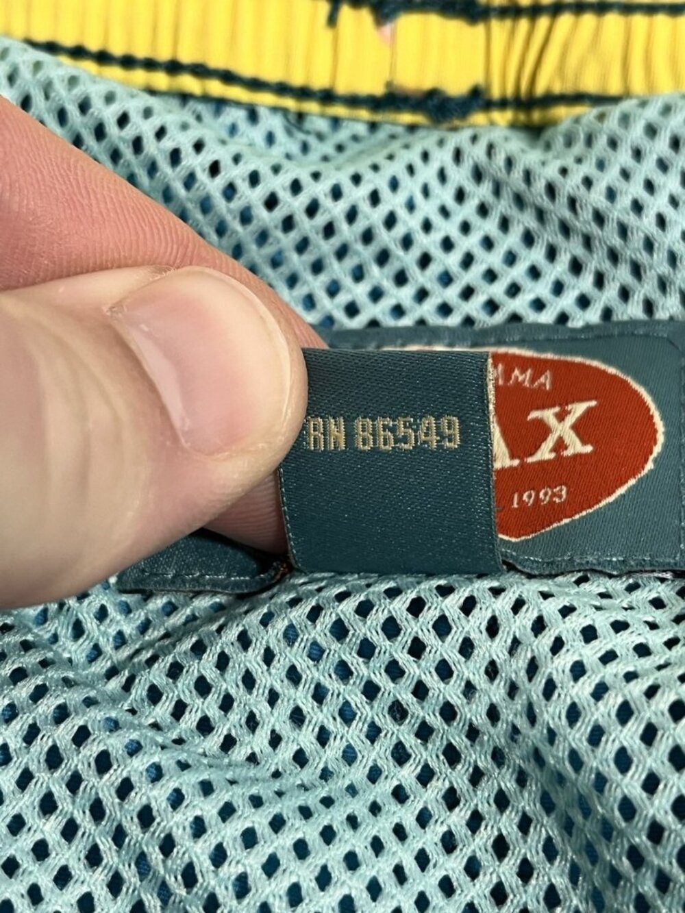 Tommy Bahama Relax Swim Trunks Mens XL Blue Elastic Waist Shorts Marlin Logo - Picture 6 of 12